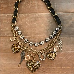 Betsey Johnson Charm necklace